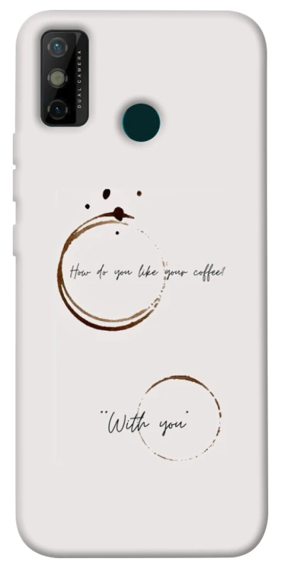 Чохол на TECNO Spark 6 Go Coffee with you фото 1 з 1