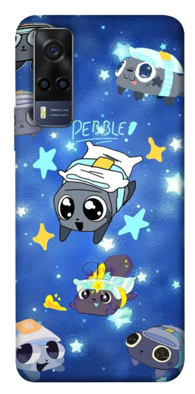 Чохол на Vivo Y53s Pebble kitten stars фото 1 з 1