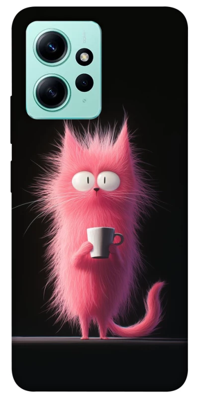 Чехол на Xiaomi Redmi Note 12 4G Розовый котёнок фото 1 из 1