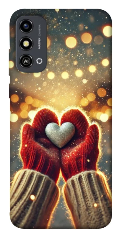 Чехол на ZTE Blade A53 Heart in hand фото 1 из 1