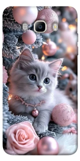 Чохол на Samsung J710F Galaxy J7 (2016) Christmas Kitty фото 1 з 1