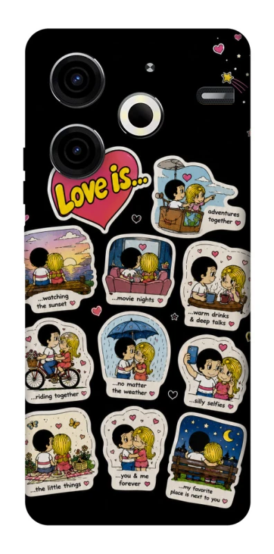 Чохол на TECNO Pova 6 Neo (LI6) Love is ver.4 фото 1 з 1