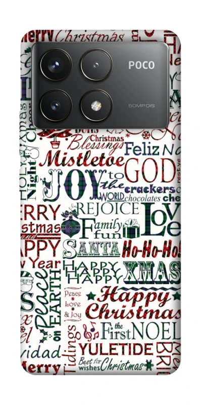Чохол на Xiaomi Poco F6 Pro Christmas mood ver.3 фото 1 з 1