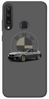 Чехол на Huawei Y6p BMW grey v2 фото 1 из 1