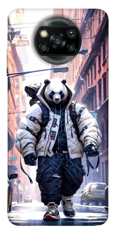 Чохол на Xiaomi Poco X3 NFC / Poco X3 Pro Панда кур'єр фото 1 з 1