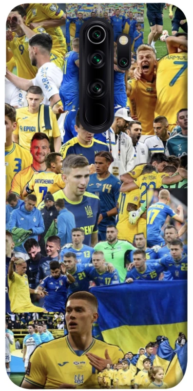 Чехол на Xiaomi Redmi Note 8 Pro UA-Football ver.6 фото 1 из 1