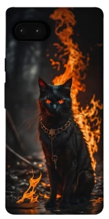 Чохол на Google Pixel 7a Вогняний кіт фото 1 з 1