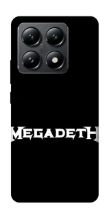 Чехол на Xiaomi 14T Megadeth logo фото 1 Чехол на Xiaomi 14T Megadeth logo фото 1 из 1
