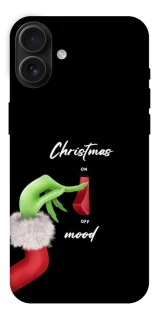 Чехол на Apple iPhone 16 Plus Grinch mood фото 1 из 1