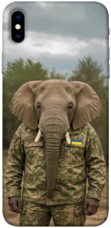 Чохол на Apple iPhone XS Max (6.5") Слон захисник фото 1 з 1
