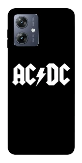 Чохол на Motorola Moto G54 AC/DC logo фото 1 Чохол на Motorola Moto G54 AC/DC logo фото 1 з 1