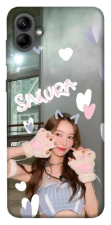 Чехол на Samsung Galaxy A04 Sakura - LE SSERAFIM фото 1 из 1