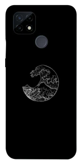 Чохол на Realme C21 Black tsunami фото 1 Чохол на Realme C21 Black tsunami фото 1 з 1