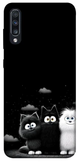 Чехол на Samsung Galaxy A70 (A705F) Three Cats фото 1 из 1