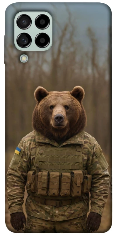 Чохол на Samsung Galaxy M53 5G Ведмідь захисник фото 1 з 1