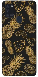 Чехол на Samsung Galaxy A21s Pineapple фото 1 из 1