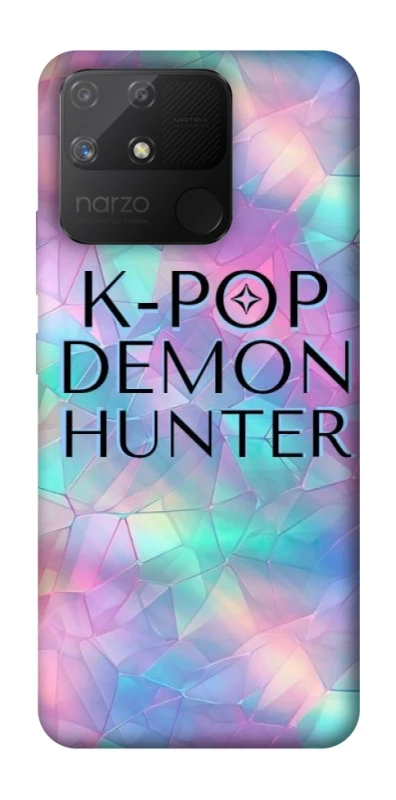 Чехол на Realme Narzo 50A K-Pop Demon Hunters Logo фото 1 из 1