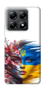 Чохол на Xiaomi 14T Flowering Ukraine фото 1 з 1