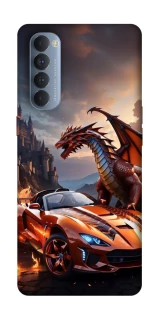 Чохол на Oppo Reno 4 Pro Сar and dragon фото 1 з 1