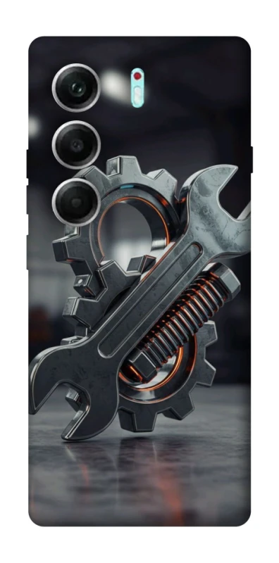 Чехол на Tecno Camon 40 Pro Mechanic фото 1 из 1