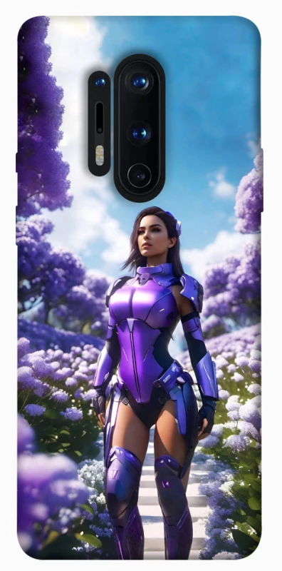 Чохол на OnePlus 8 Pro Cyber space girl ver.4 фото 1 з 1