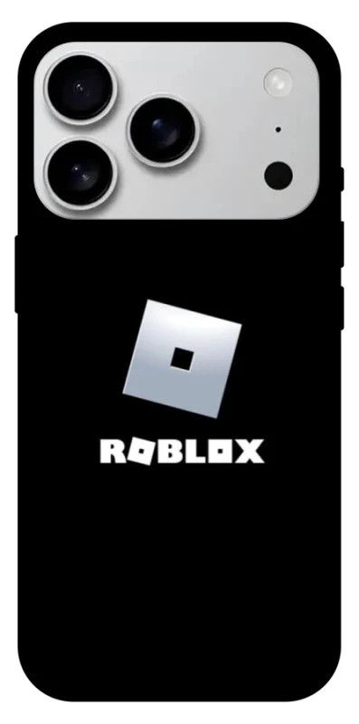 Чехол на Apple iPhone 17 Pro Max (6.9") Roblox logo black фото 1 из 1