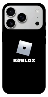 Чохол на Apple iPhone 17 Pro Max (6.9") Roblox logo black фото 1 з 1