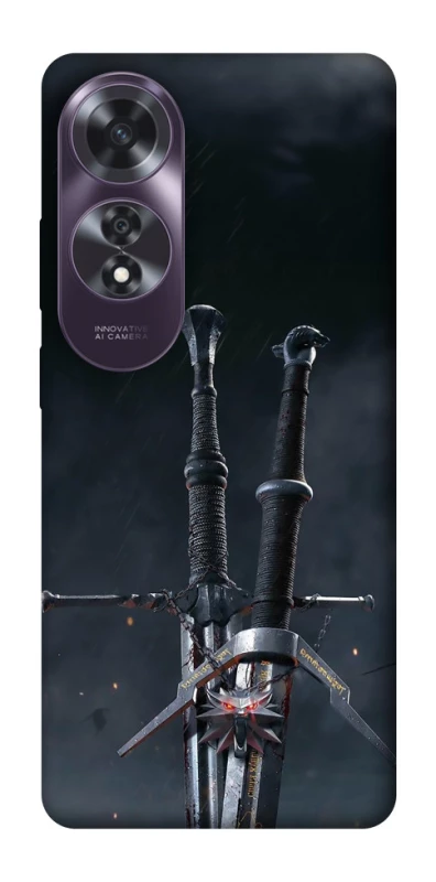 Чохол на Oppo A60 Мечі Ведьмака фото 1 з 1