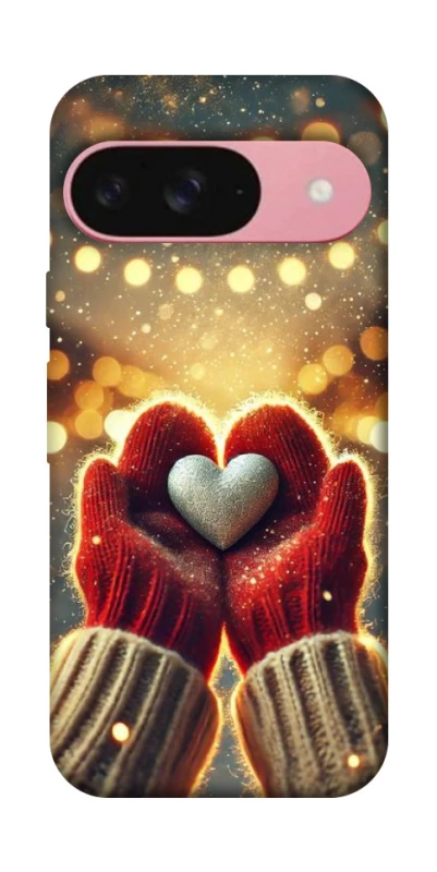 Чехол на Google Pixel 9 Heart in hand фото 1 из 1