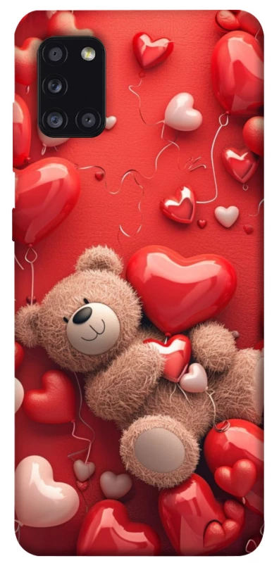 Чохол на Samsung Galaxy A31 bear in hearts фото 1 з 1