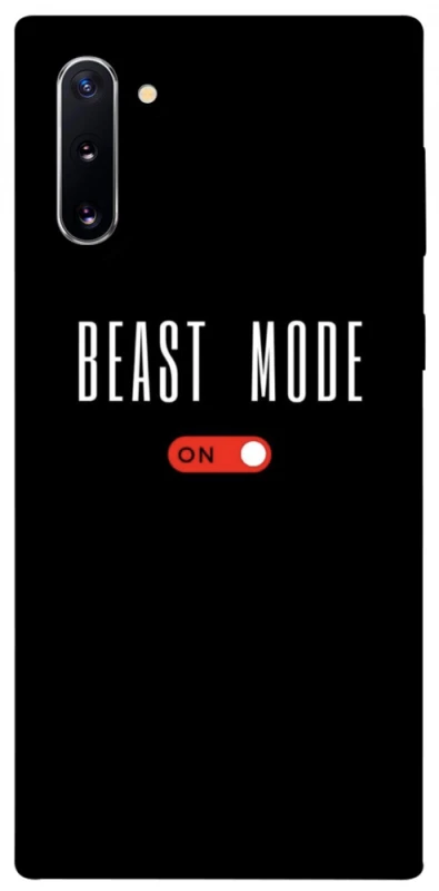 Чехол на Samsung Galaxy Note 10 Beast mode фото 1 из 1