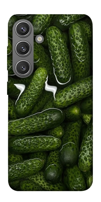 Чехол на Samsung Galaxy S24+ Cucumber фото 1 из 1