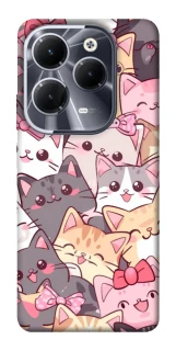 Чехол на Infinix Hot 40 Pro Cute Cat фото 1 из 1