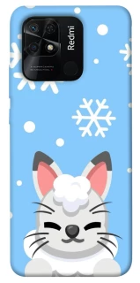 Чохол на Xiaomi Redmi 10C Adopt Me Snow Kitty Smile фото 1 з 1