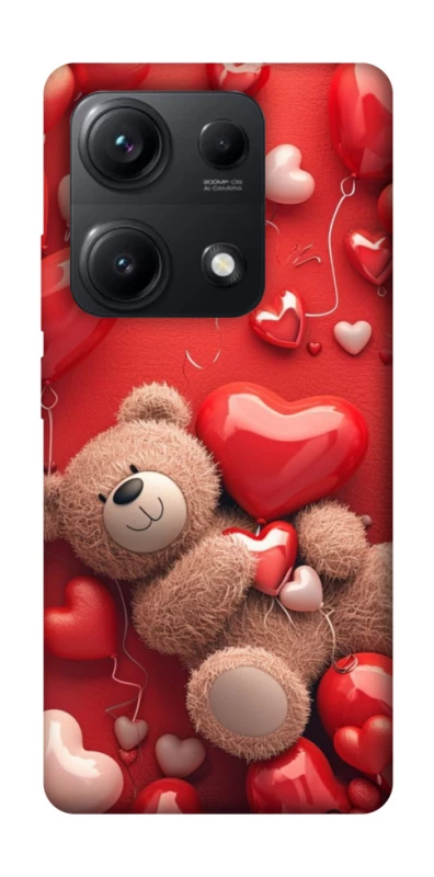 Чохол на Xiaomi Redmi Note 14S bear in hearts фото 1 з 1