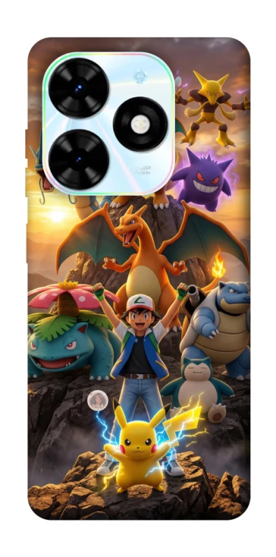 Чехол на TECNO Spark Go 2024 Pokemon фото 1 из 1