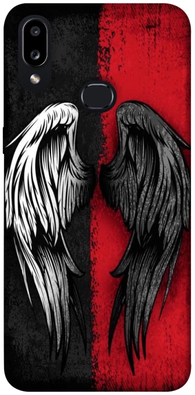Чехол на Samsung Galaxy A10s Angel and Devil фото 1 из 1