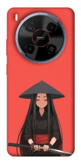 Чохол на ZTE Blade V70 Max Red samurai фото 1 з 1