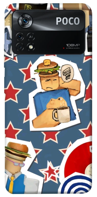 Чохол на Xiaomi Poco X4 Pro 5G Roblox v2 фото 1 з 1