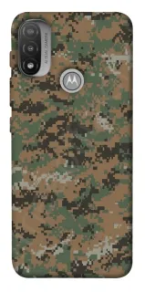 Чохол на Motorola Moto E20 Camouflage v32 фото 1 з 1