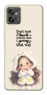 Чохол на Motorola Moto G32 Don't look back фото 1 з 1