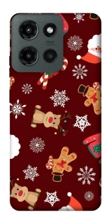 Чехол на Motorola Moto G Power (2025) Новогодний v6 фото 1 из 1