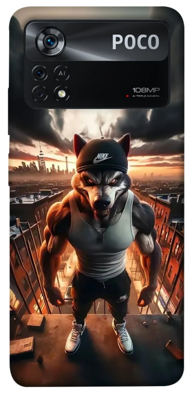 Чехол на Xiaomi Poco X4 Pro 5G Волк фото 1 из 1