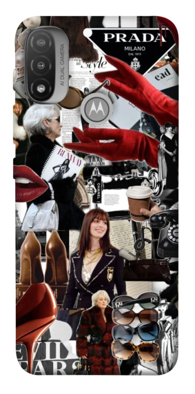 Чохол на Motorola Moto E20 Fashion collage ver.13 фото 1 з 1