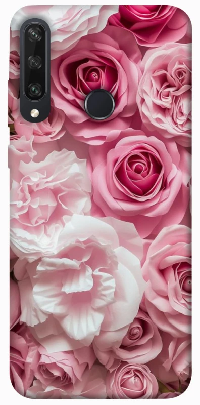 Чехол на Huawei Y6p Розовые цветы фото 1 из 1