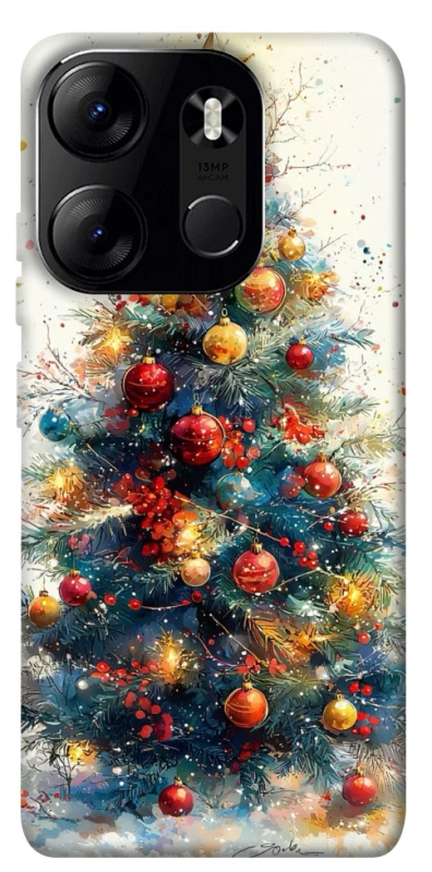 Чохол на Tecno Spark Go 2023 Новорічний v36 фото 1 з 1