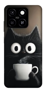 Чехол на ZTE Blade A55 4G morning cat фото 1 из 1