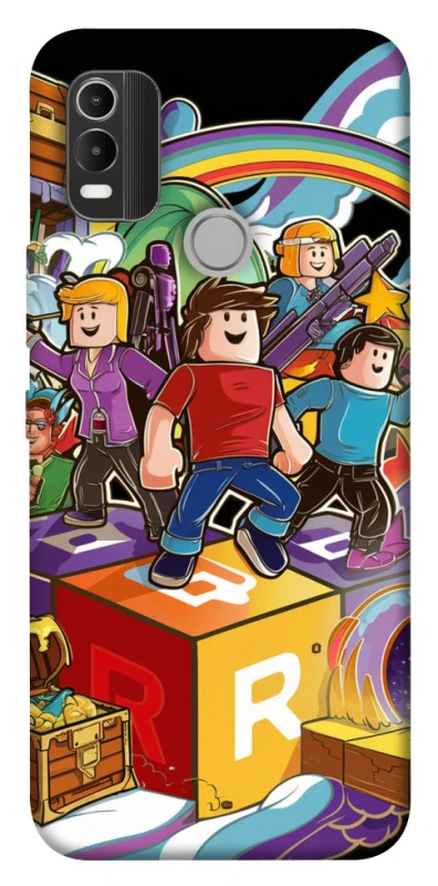 Чохол на Nokia C21 Plus Roblox family фото 1 з 1