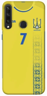 Чохол на Huawei Y6p UA-Football ver.3 фото 1 з 1