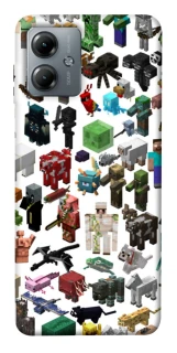 Чохол на Motorola Moto G14 Minecraft v4 фото 1 з 1